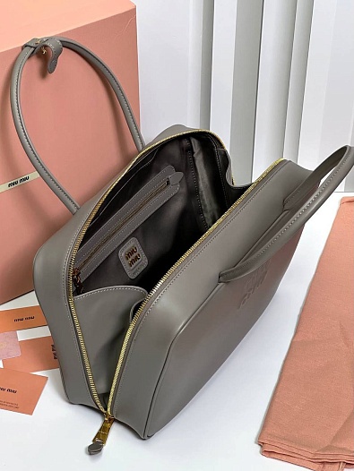 Кожаная сумка MIU MIU Premium 34x22x10 см   