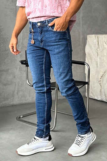 Синие джинсы Armani Exchange Slim Fit   