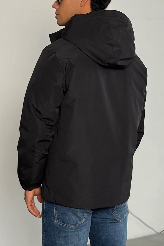 Мужская куртка Prada logo-plaque - Black