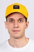 Мужская жёлтая бейсболка Paul & Shark logo-patch