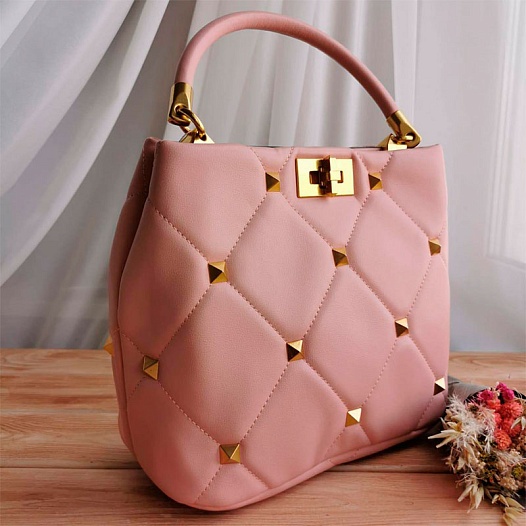 Кожаная сумка Valentino 27x22 см (2 расцветки)   