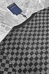Мужская кофта серого цвета Louis Vuitton Damier embossed logo