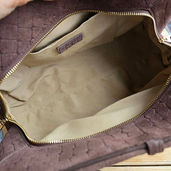 Замшевая сумка Jacquemus The Turismo Soft 38x23 см