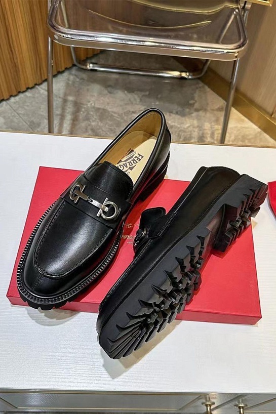 Мужские кожаные лоферы Salvatore Ferragamo