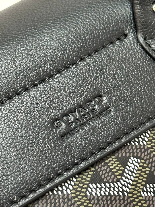 Женский рюкзак Goyard Alpin Mini Premium 23x19x9.5 см - Black