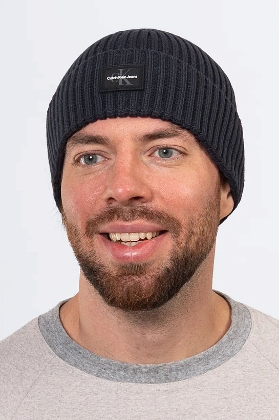 Шапка Calvin Klein logo-badge - Navy