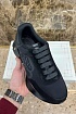 Мужские чёрные кроссовки Alexander McQueen