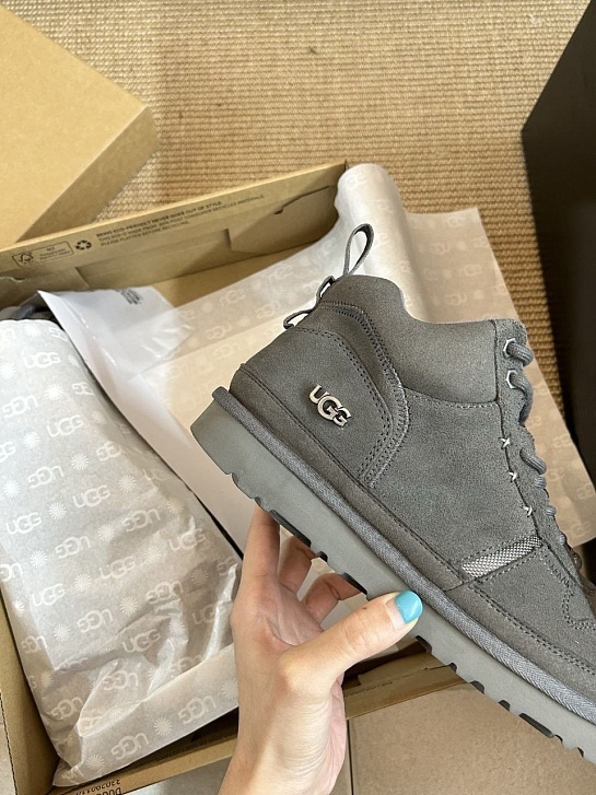 Ботинки с мехом UGG Highland Hi Heritage - Grey