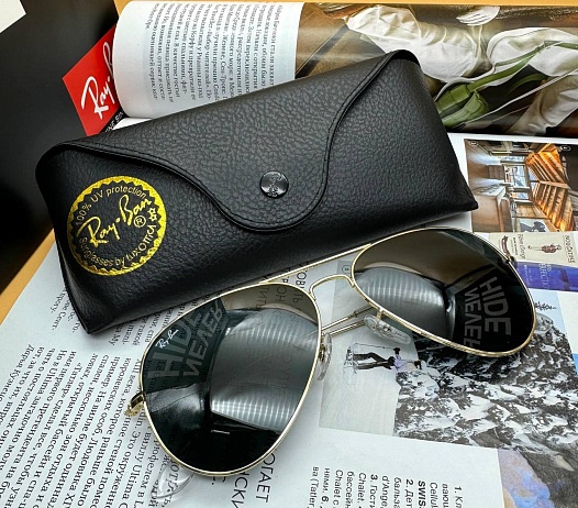 Солнцезащитные очки Ray-Ban Aviator Large Metal   