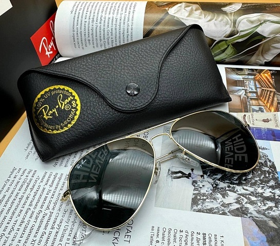Солнцезащитные очки Ray-Ban Aviator Large Metal