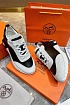 Мужские кроссовки Hermes Bouncing - White / Black
