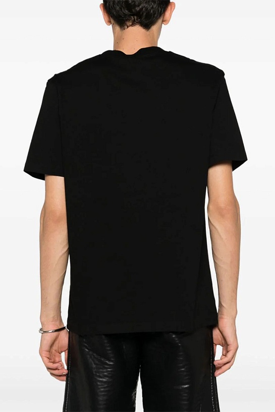 Мужская чёрная футболка Dsquared2 GYM