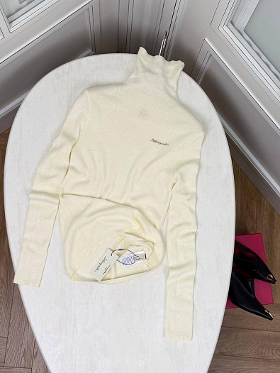 Женская водолазка Schiaparelli premium - White   