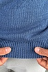 Мужской свитер цвета индиго Loro Piana
