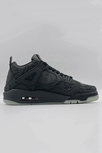 Кроссовки Nike Air Jordan 4 Retro x KAWS  - Black   