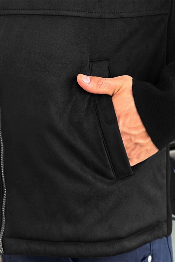 Мужская куртка Loro Piana чёрного цвета   