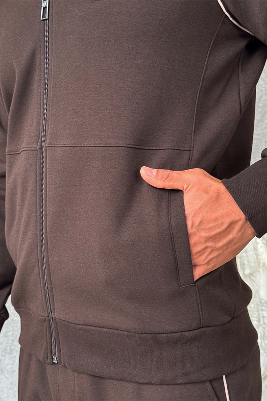 Спортивный костюм коричневого цвета Loro Piana