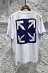 Белая оверсайз футболка Off-White Arrows