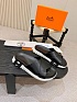 Кожаные шлёпанцы Hermes Infra