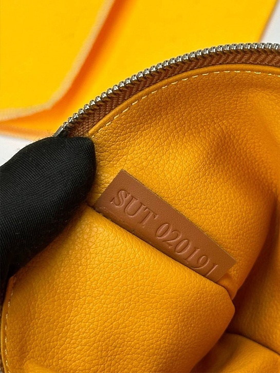 Кожаный кошелек Goyard Insert Louise Premium 21x11см - Brown