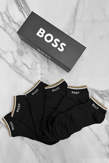 Комплект чёрных носков Hugo Boss   