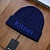 Кашемировая шапка Kiton premium - Royal Blue