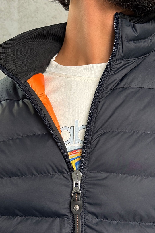 Мужской тёмно-синий жилет Parajumpers