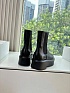 Женские кожаные сапоги The Row premium - Black