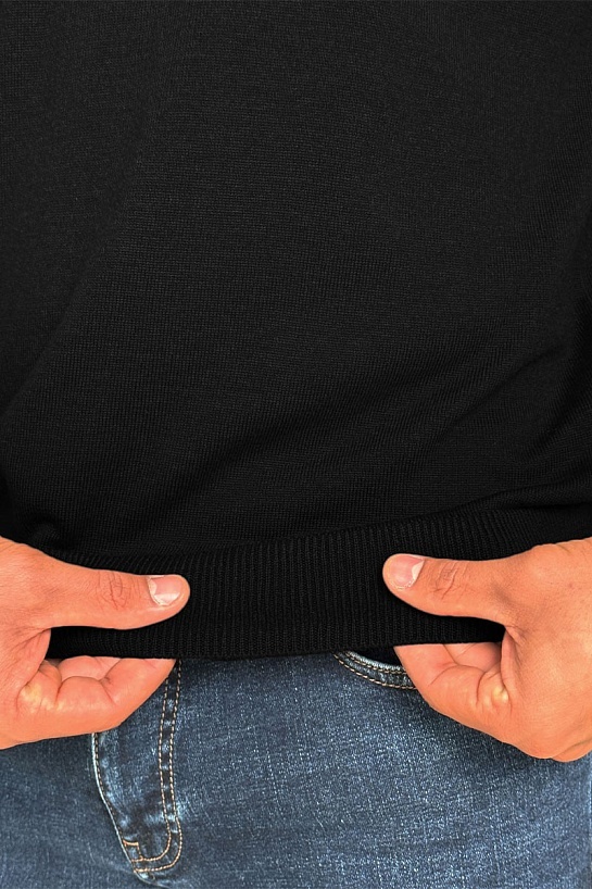 Мужской чёрный джемпер Loro Piana