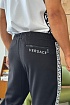 Мужские чёрные штаны Versace