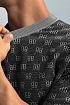 Тёмно-серая оверсайз футболка Balenciaga