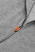 Кофта на молнии Hermes серого цвета