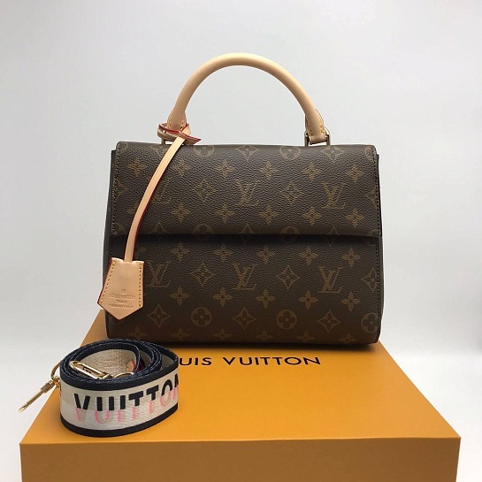 Кожаная сумка Louis Vuitton Cluny BB Monogram 25x19x10 см
