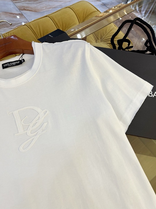 Мужская футболка Dolce & Gabbana Premium - White
