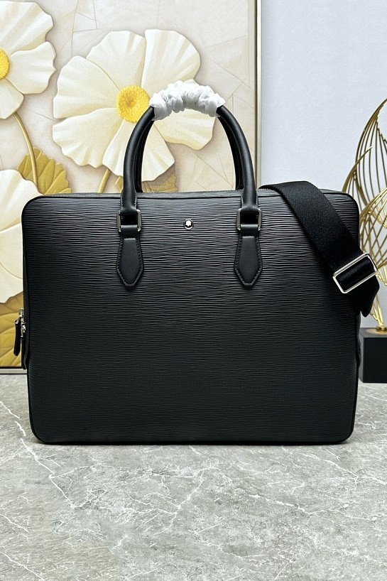 Кожаный портфель Montblanc Sartorial Premium 39.5x30x5.5 см