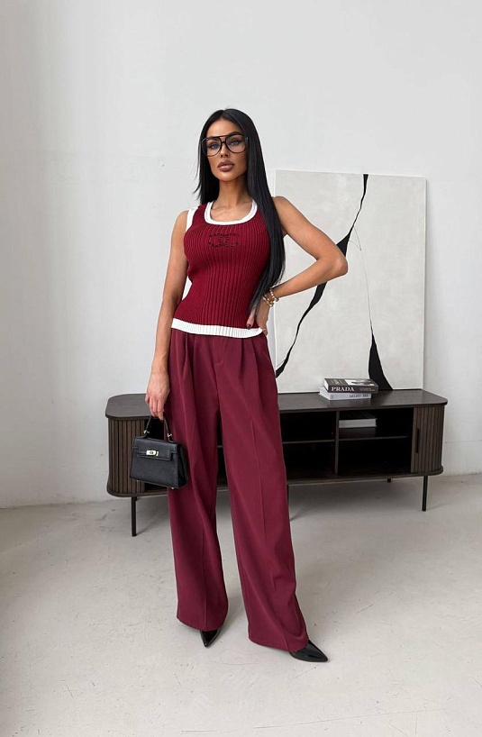 Женская майка Chanel premium - Red