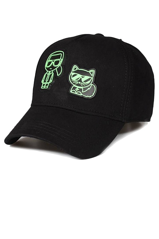 Чёрная бейсболка Karl Lagerfeld