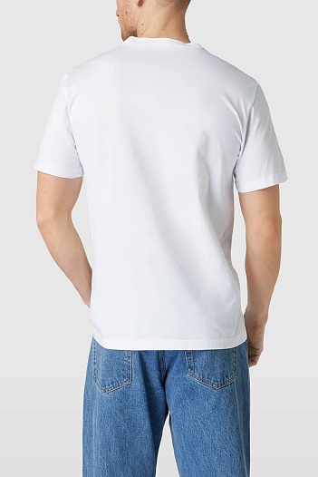 Мужская белая футболка Dsquared2 GYM   