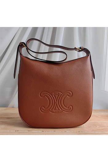 Кожаная сумка Celine 28x25 см   