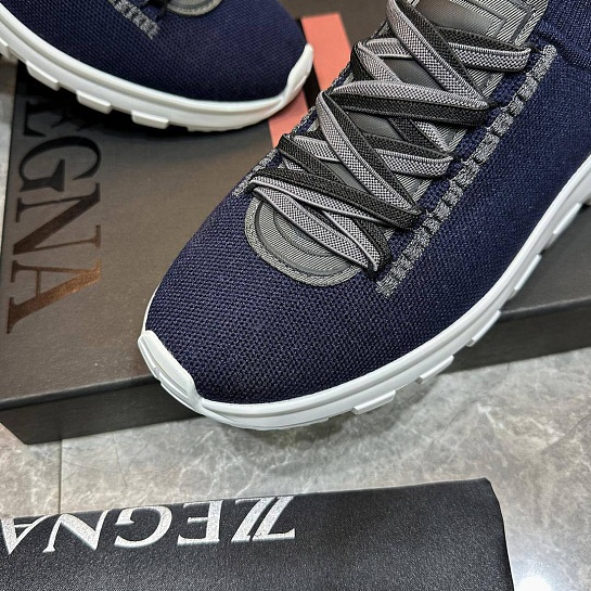 Мужские текстильные кроссовки Ermenegildo Zegna