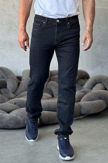 Мужские джинсы Burberry чёрного цвета   