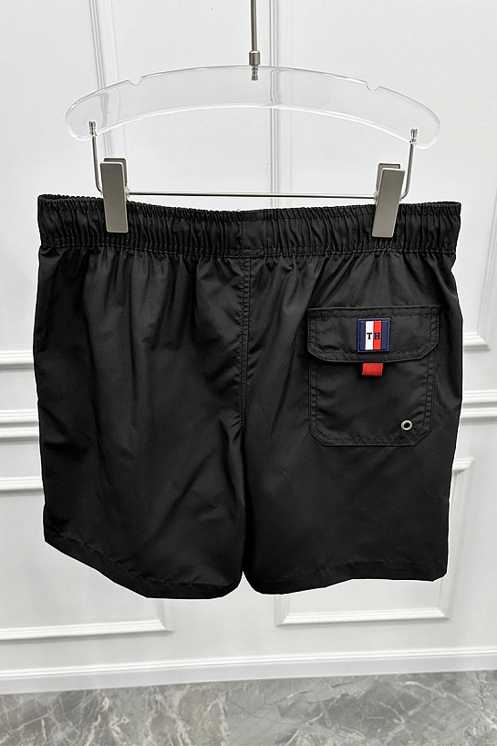 Мужские чёрные шорты Tommy Hilfiger