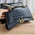 Женская кожаная сумка Balenciaga Сrush 25x16 см