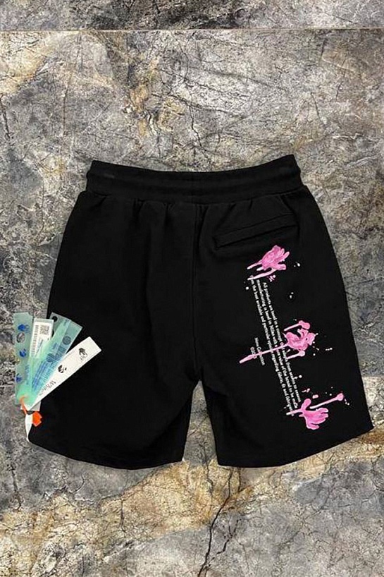 Мужские чёрные шорты Off-White