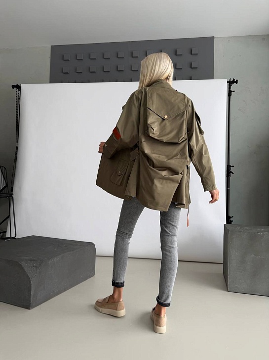 Женская ветровка Loewe premium - Olive