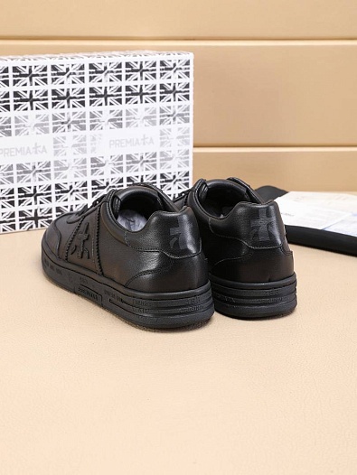 Кожаные кроссовки Premiata Bonnie - Black   