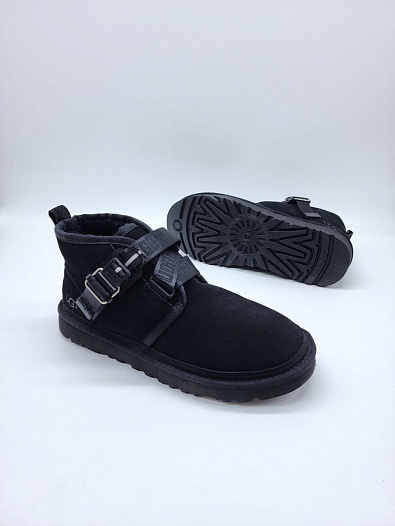 Мужские ботинки UGG Neumel Snapback - Black   