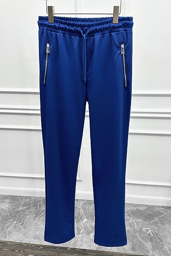 Мужские синие штаны Bottega Veneta   