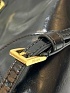 Кожаная чёрная сумка Prada Naplak Premium 32x15x11 см