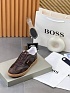 Комбинированные кроссовки Hugo Boss Brandon - Brown